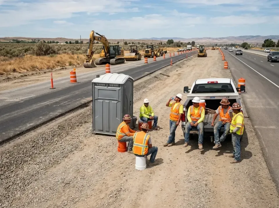 highway-road-construction-crew-007 — frequently asked questions, Porta Potty and Restroom Rentals in Surfside Beach, SC